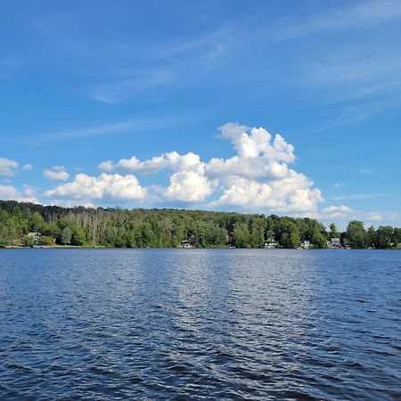 Lakefront A-Frame, Dock, Kayaks, Fire Place Lake Ariel Exterior photo